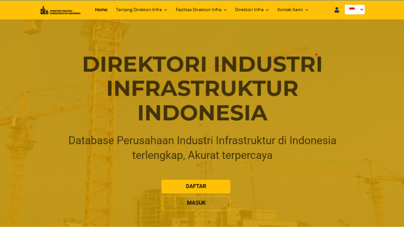 cara mendaftar direktori infra